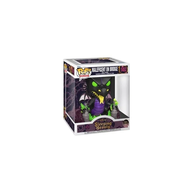 La Belle au bois dormant - Figurine POP! Deluxe Maleficent sur le Pont