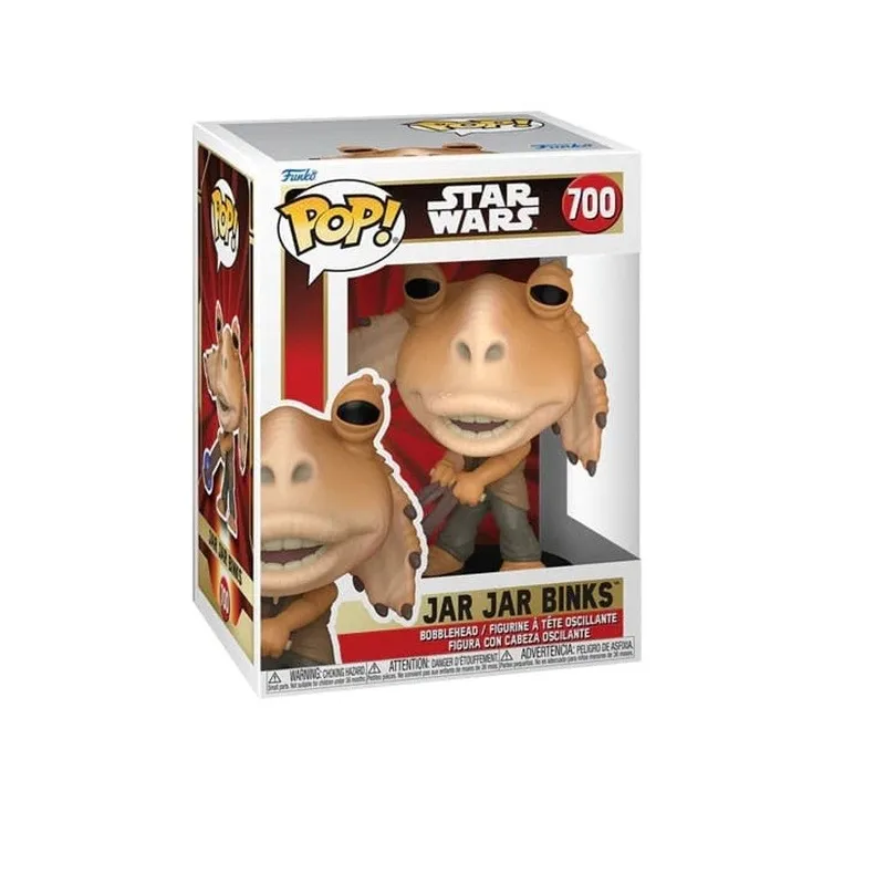 Figurine POP! Jar Jar Binks w/ Booma Balls 9 cm