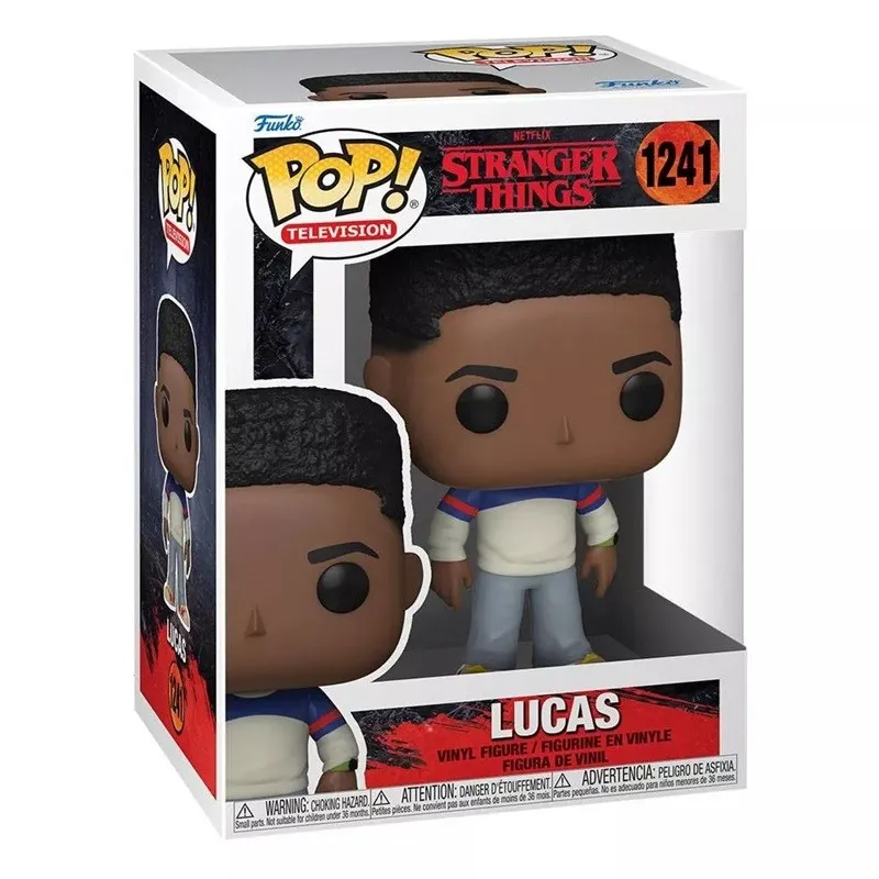 Stranger Things POP! Télévision Lucas Vinyle Figurine 10cm N°1241