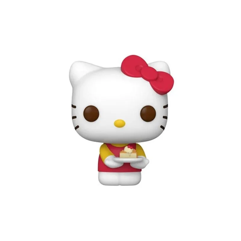Hello Kitty Figurine POP! Sanrio Vinyl Hello Kitty with Dessert 9 cm