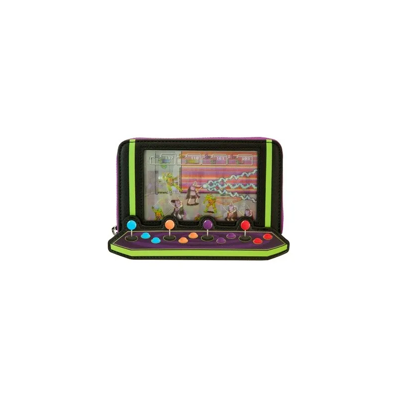Tortues Ninja by Loungefly Porte-monnaie 40th Anniversary Vintage Arcade