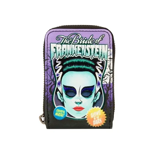 Universal Monsters by Loungefly Porte-monnaie Bride of Frankenstein Neon Mask