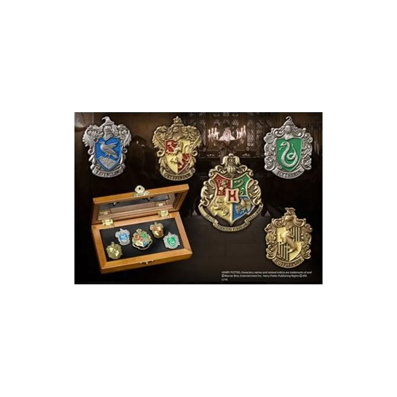 Harry Potter collection de pins Maisons de Poudlard