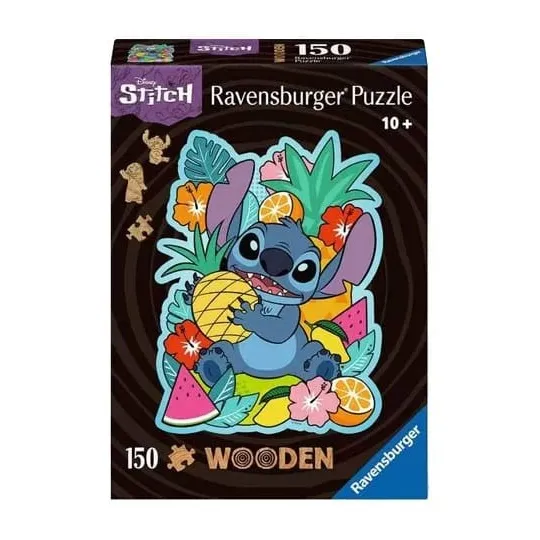 Disney puzzle en bois WOODEN Stitch (150 pièces)