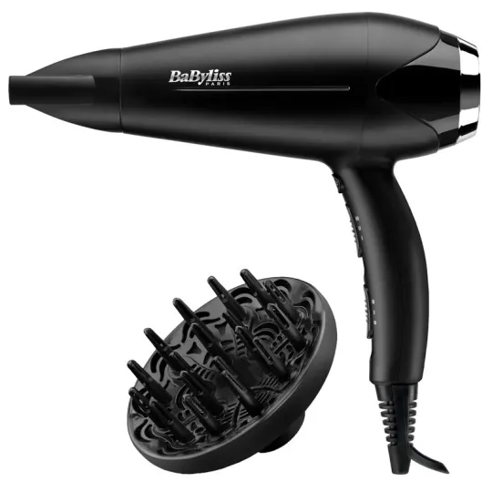 BaByliss - D572DE - Sèche-cheveux DC Turbo Smooth 2200