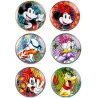 Disney Egan Set d'assiettes petit-déjeuner Mickey et Friends