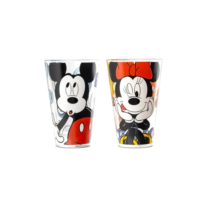 Disney Set de 2 Verres Mickey & Minnie 310ml