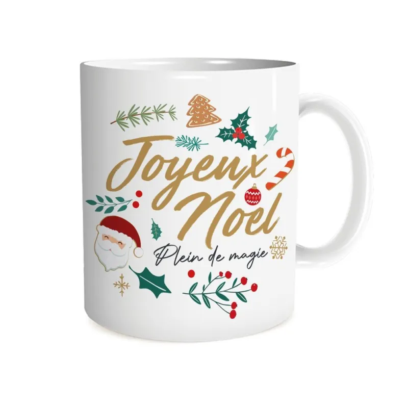 MUG "JOYEUX NOEL PLEIN DE MAGIE"