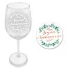 COFFRET VERRE VIN FEMME ANNIV