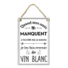 PLAQUE METAL 3D "QUAND MES AMIS..."