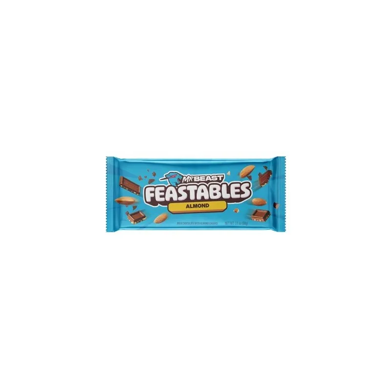 Mr Beast Feastables Chocolate Almond 60g