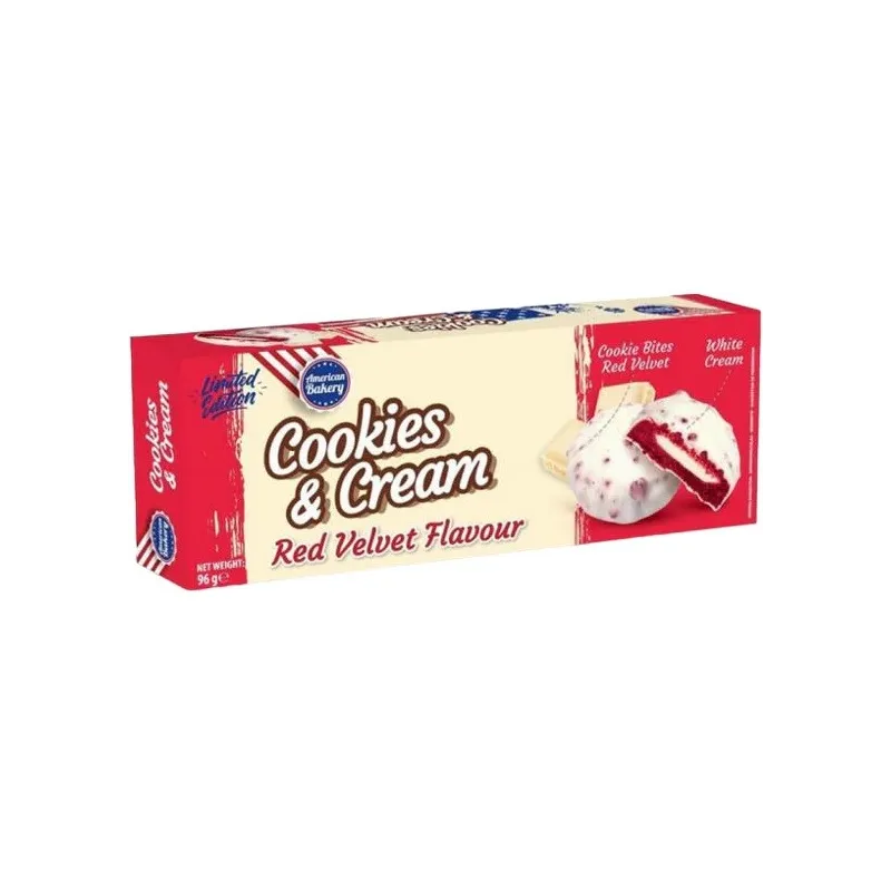 American Bakery cookies & Cream Red Velvet 96g