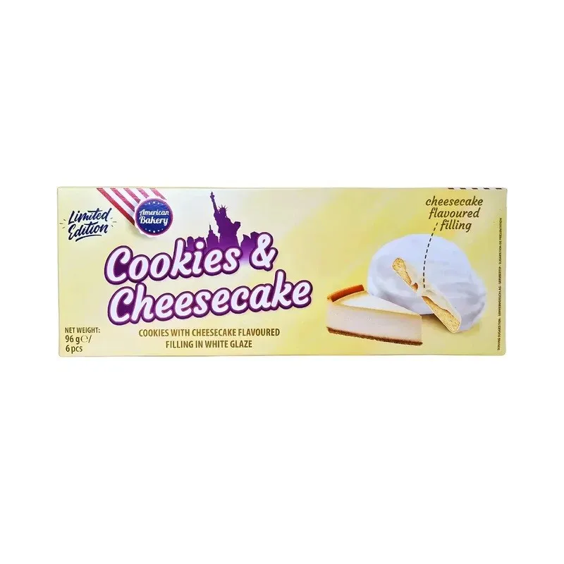 American Bakery Cookies & Cheesecake 96g