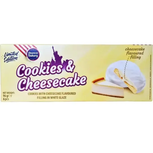 American Bakery Cookies & Cheesecake 96g