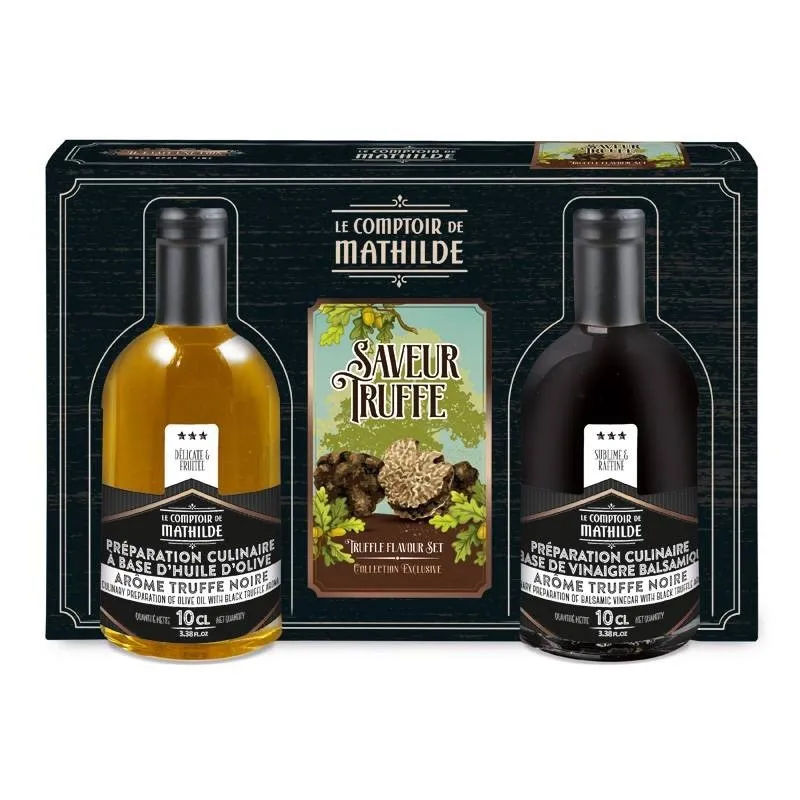 Coffret Amateur Truffe Noire 2X10Cl (Préparations Culinaires A Base D'huile
