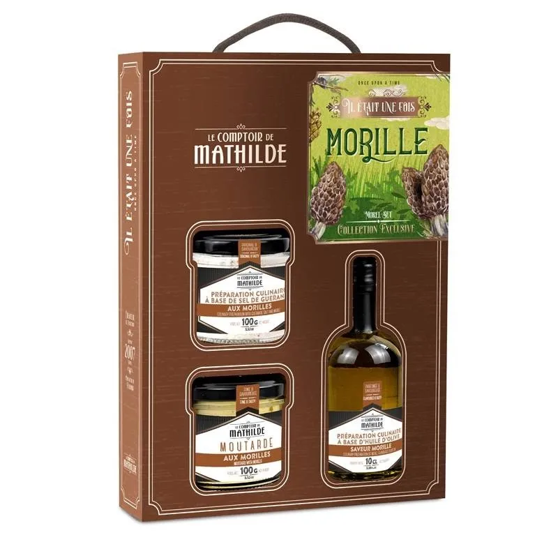 Coffret Il était Une Fois La Morille 10 Cl + 100G + 100G