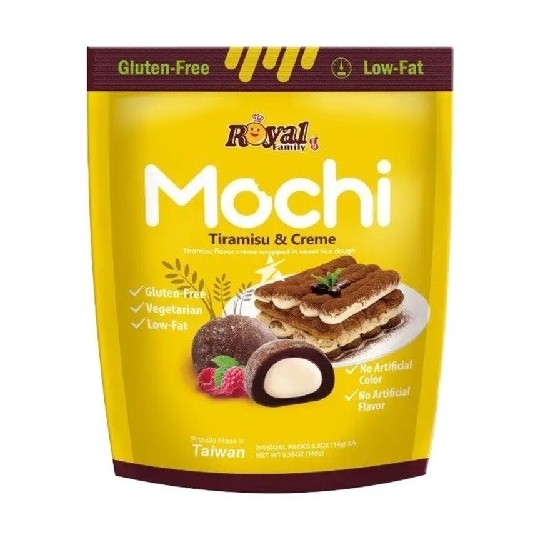 Royal Family Mochi Cream and Tiramisu 180g