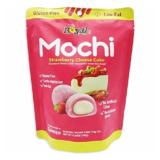 Royal Family Mochi Cheesecake Strawberry