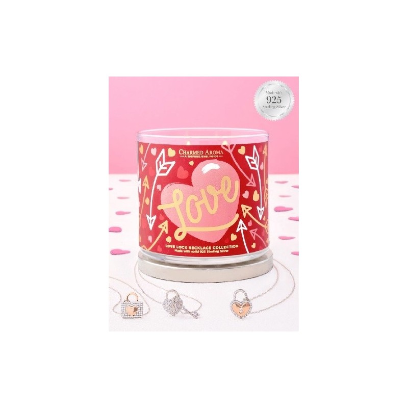 Bougie parfumée Love (Collier)