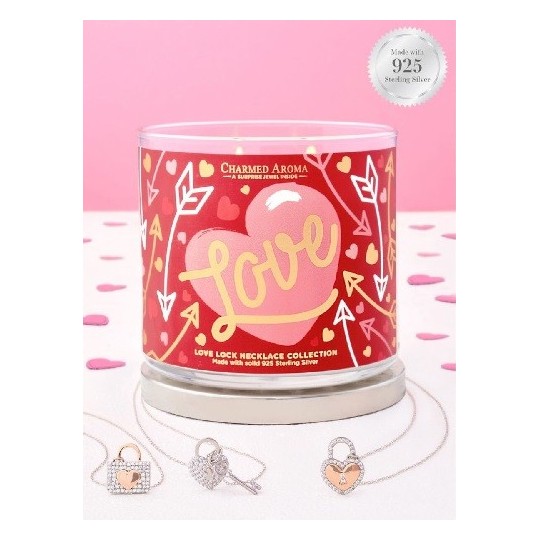 Bougie parfumée Love (Collier)