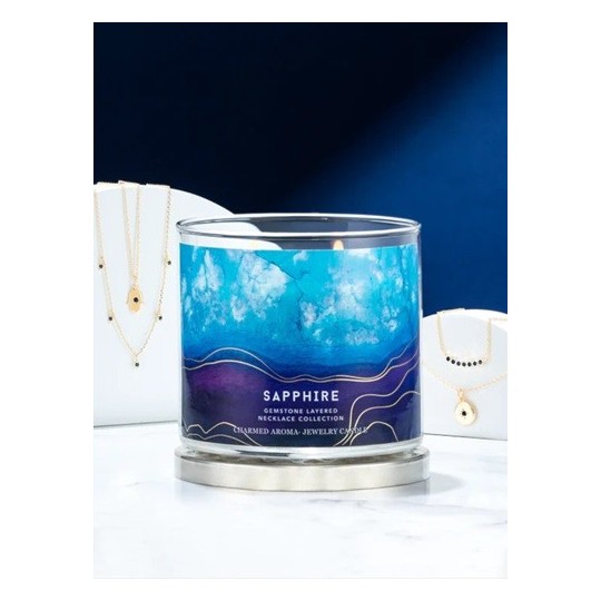 Bougie parfumée Saphir - Layerd (Collier)