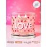 Bougie parfumée Love - Argent sterling 925 coeur (Bague)