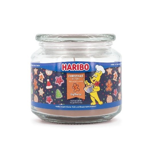 Bougie parfumée Haribo Christmas Bakery - 300g
