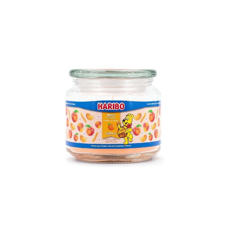 Bougie parfumée Haribo Peach Paradise - 300g