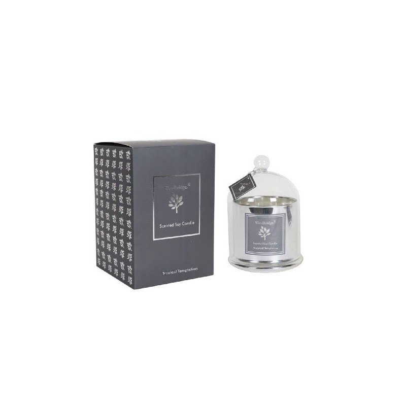 Bougie parfumée avec cloche Tropical Temptation 560g