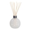 Diffuseur vide en verre - Diffuseur & 50 anches en rotin - Blanc