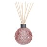 Diffuseur vide en verre - Diffuseur & 50 anches en rotin - Rose