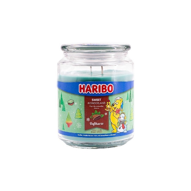 Bougie parfumée Haribo Sweet Wonderland - 510g