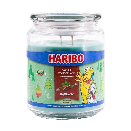 Bougie parfumée Haribo Sweet Wonderland - 510g