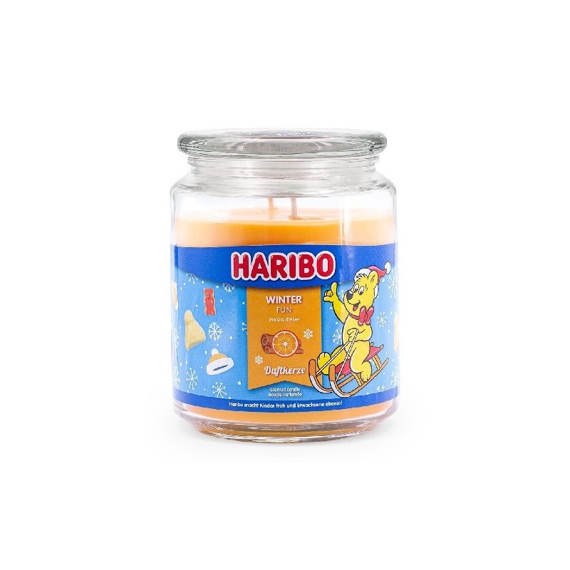 Bougie parfumée Haribo Winter Fun - 510g