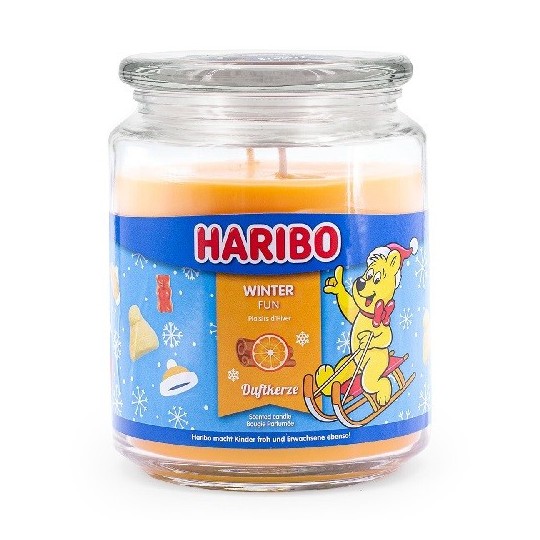 Bougie parfumée Haribo Winter Fun - 510g