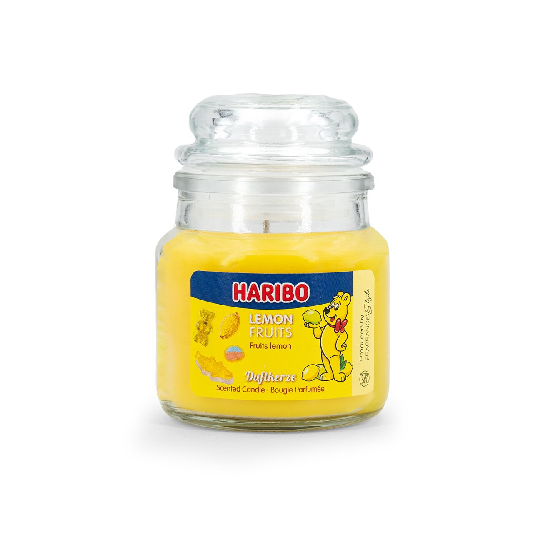 Bougie parfumée Haribo Citron Fruits - 85g