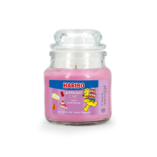 Bougie parfumée Haribo Birthday Cake - 85g