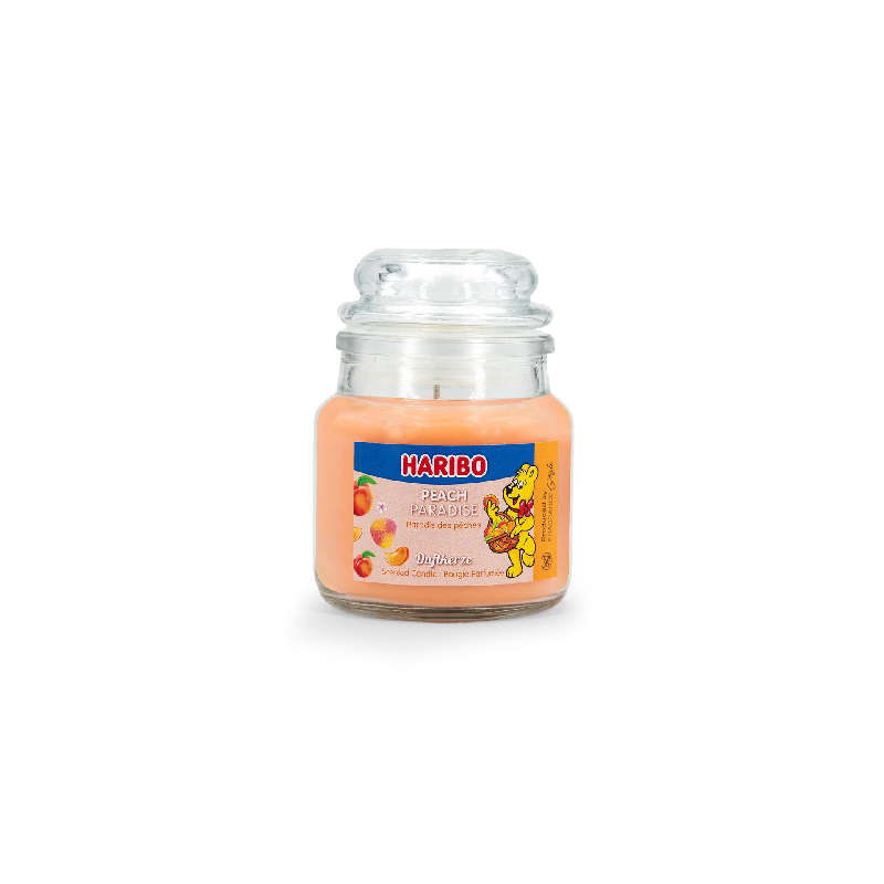 Bougie parfumée Haribo Peach Paradise - 85g