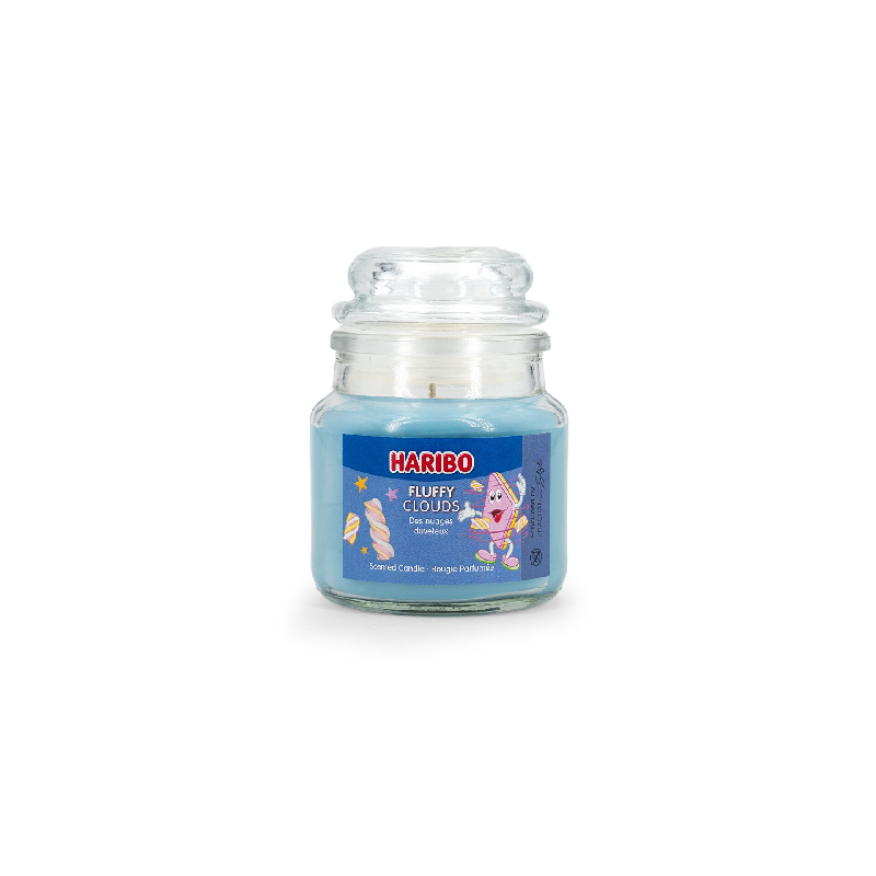 Bougie parfumée Haribo Fluffy Clouds - 85g