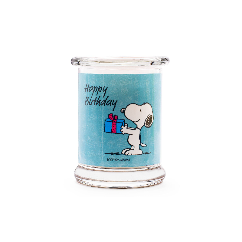 Bougie parfumée Peanuts Happy Birthday - 250g