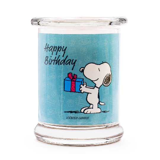 Bougie parfumée Peanuts Happy Birthday - 250g