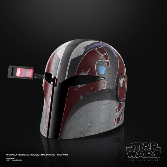 Star Wars  Ahsoka Black Series casque electronique Sabine Wren