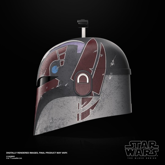 Star Wars  Ahsoka Black Series casque electronique Sabine Wren