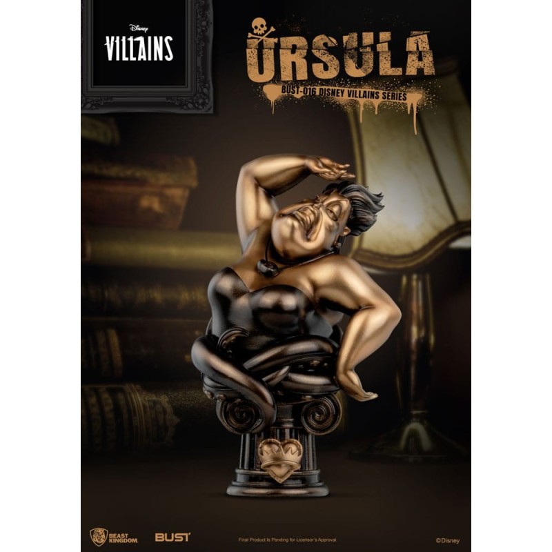 Disney Villains Series buste PVC Ursula 16 cm