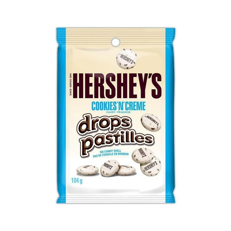 Hershey's Cookies & Creme Drops 104g