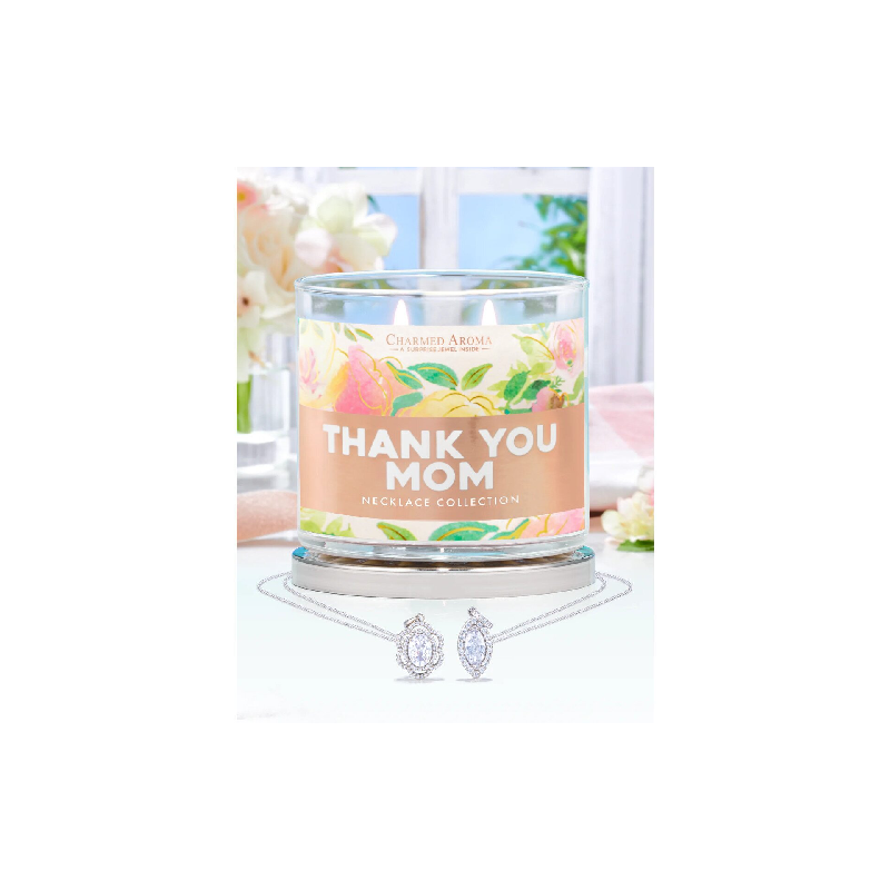 Bougie parfumée Merci Maman (Collier)