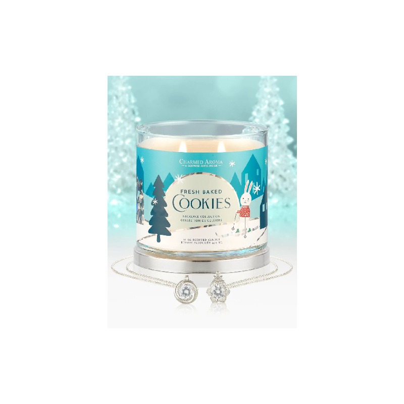 Bougie parfumée Biscuits frais cuits - (Collier)