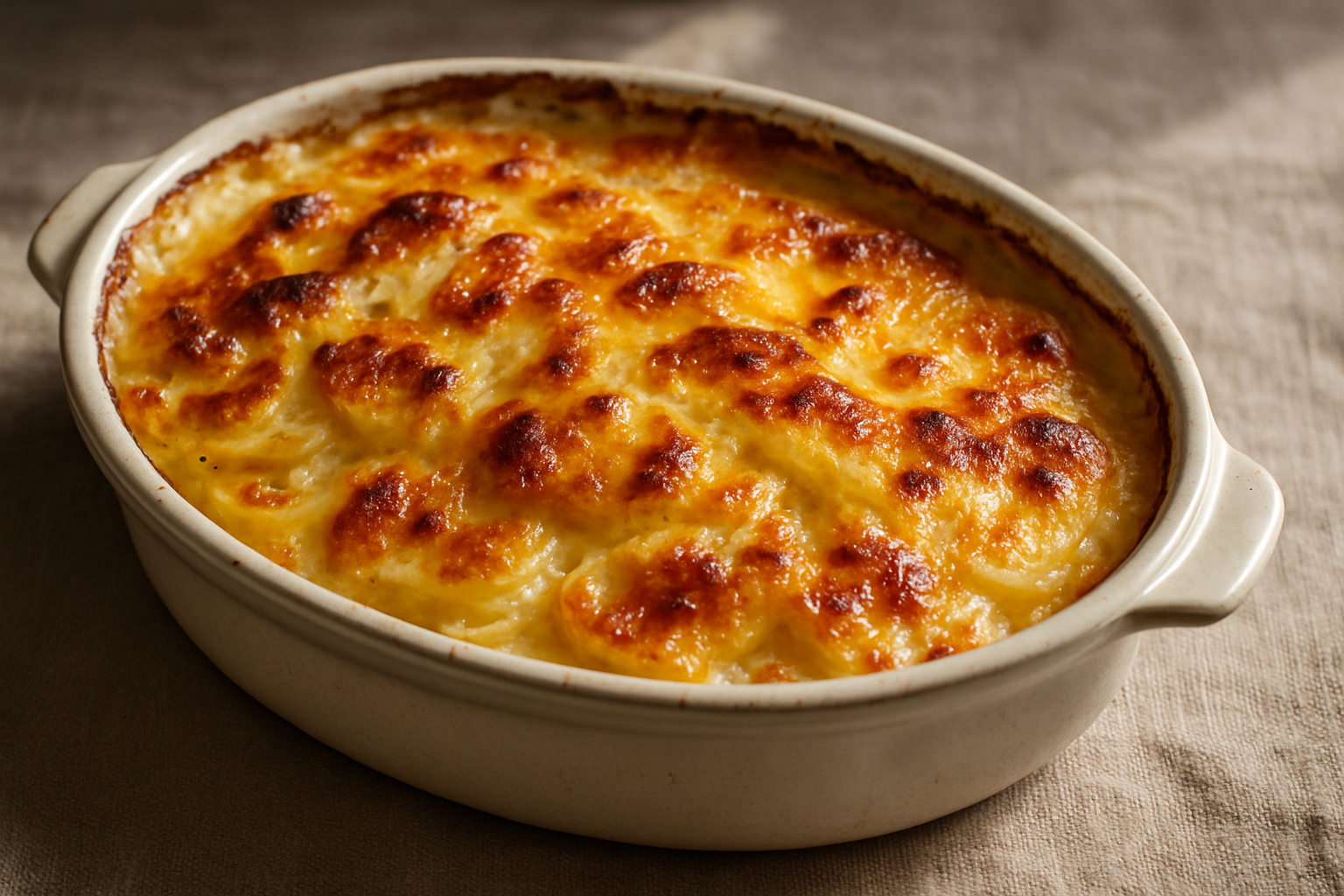 Gratin de Macaronis au Four