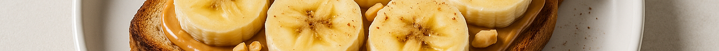 Toasts au Beurre de Cacahuète et Banane