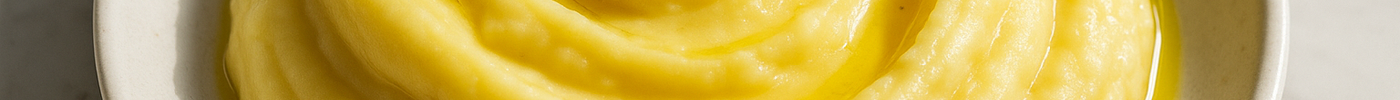 Purée de pommes de terre à l’huile d’olive